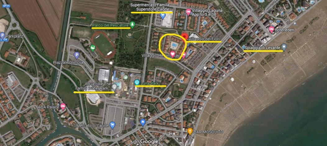 Iris 20 In Posizione Strategica, Indipendente, All'Interno Del Villaggio Dei Fiori Caorle Exterior photo